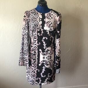 NWT Nanette Lepore Shift Long Sleeve Dress